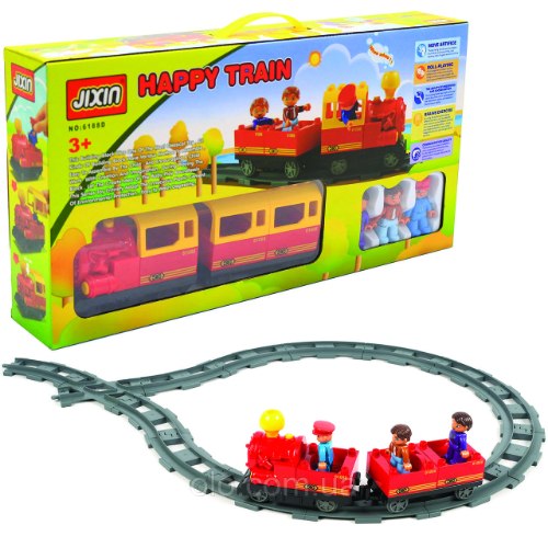 רכבת חשמלית עם מסילה משמיעה צלילים