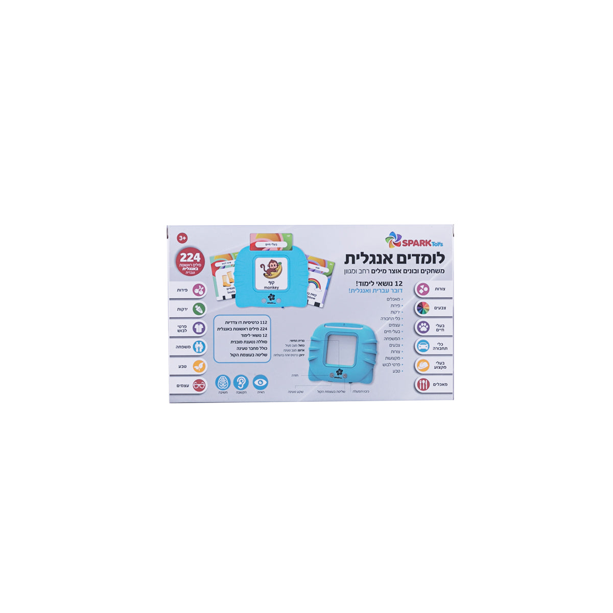 לומדים אנגלית ספארק טויס