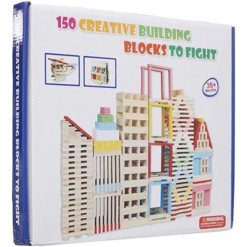 משחק דמוי קפלה מעץ 150 חלקים