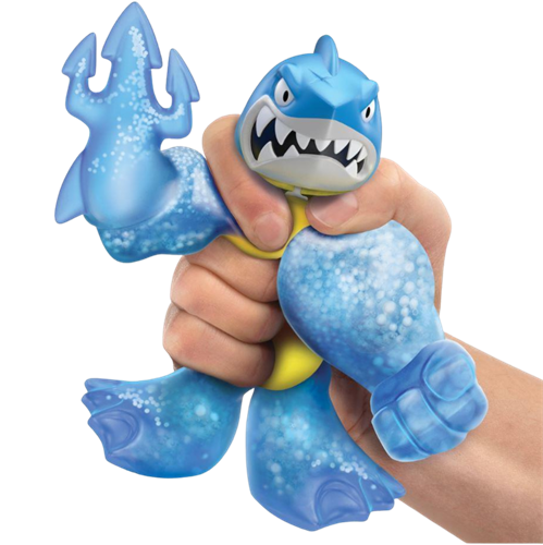 גו ג'יט זו - בובה נמתחת משפריצה מים - סטרץ' טראש - Goo Jit Zu