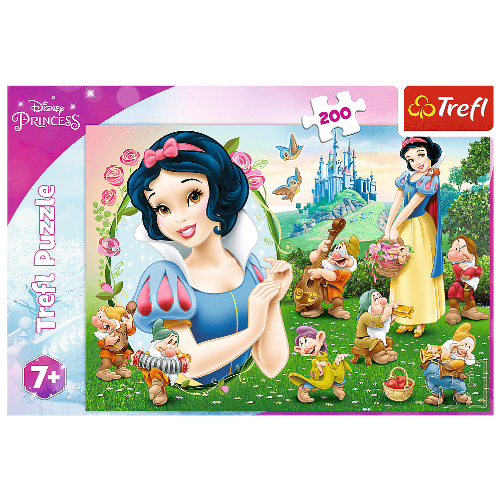 פאזל שלגיה 200 חלקים