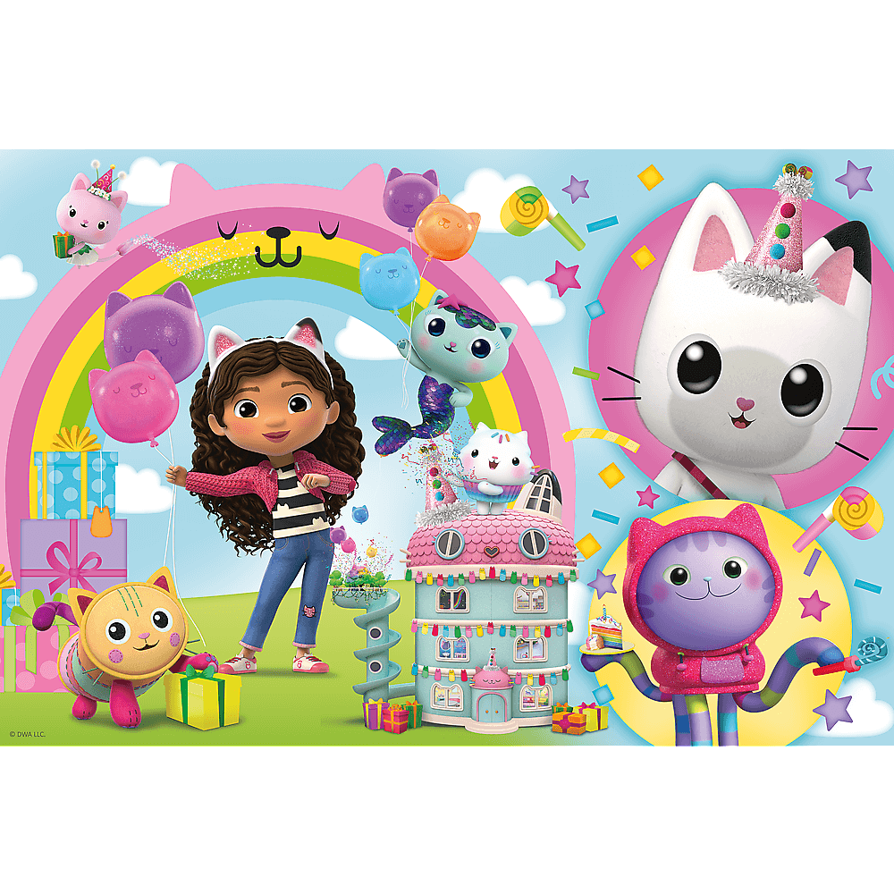 פאזל רצפה בית הבובות של גבי 24 חלקים