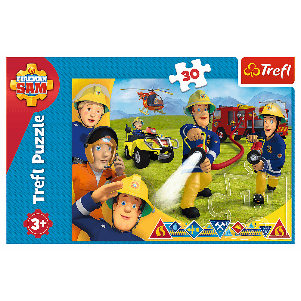פאזל סמי הכבאי 30 חלקים