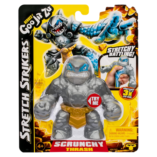 גו ג'יט זו - דמות נמתחת סטרייקר - סטרץ' Strech Strikers טראש - Goo Jit Zu