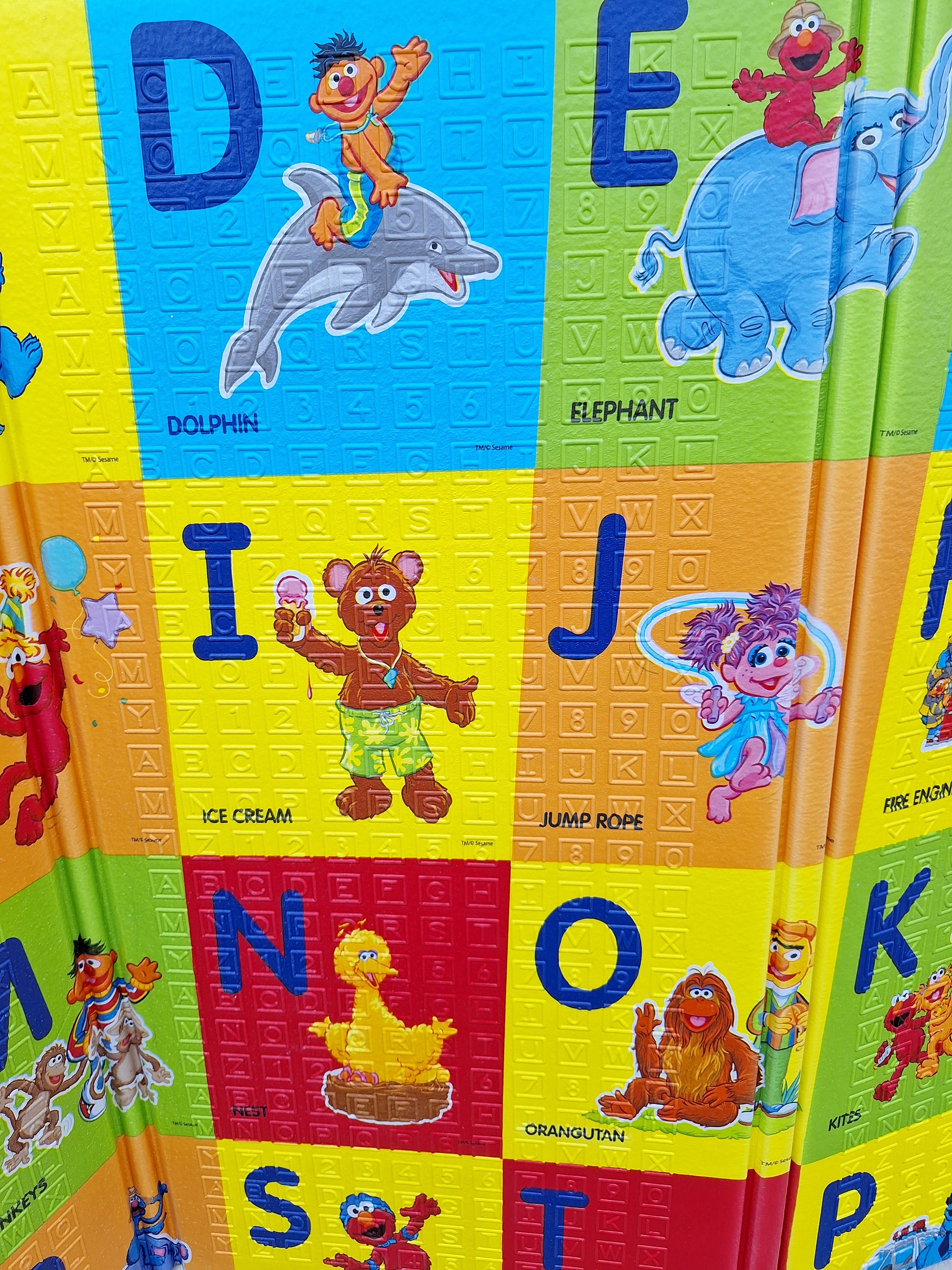שטיח פעילות מתקפל עם תיק 197×150 ס"מ