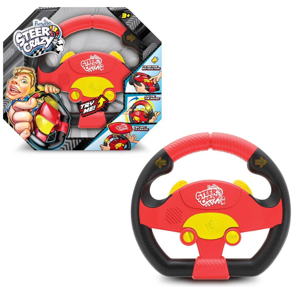 משחק הגה אינטראקטיבי Steer Crazy