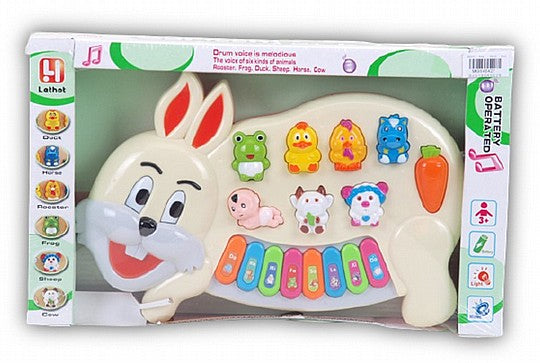 אורגן שפן מנגן לפעוטות