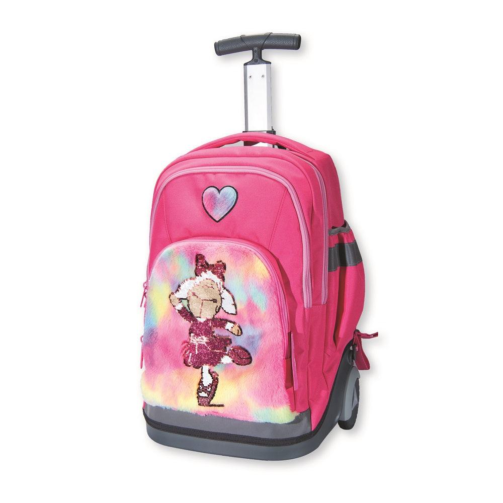 תיק טרולי לבית הספר גלגלים מובנים ניקי Nici