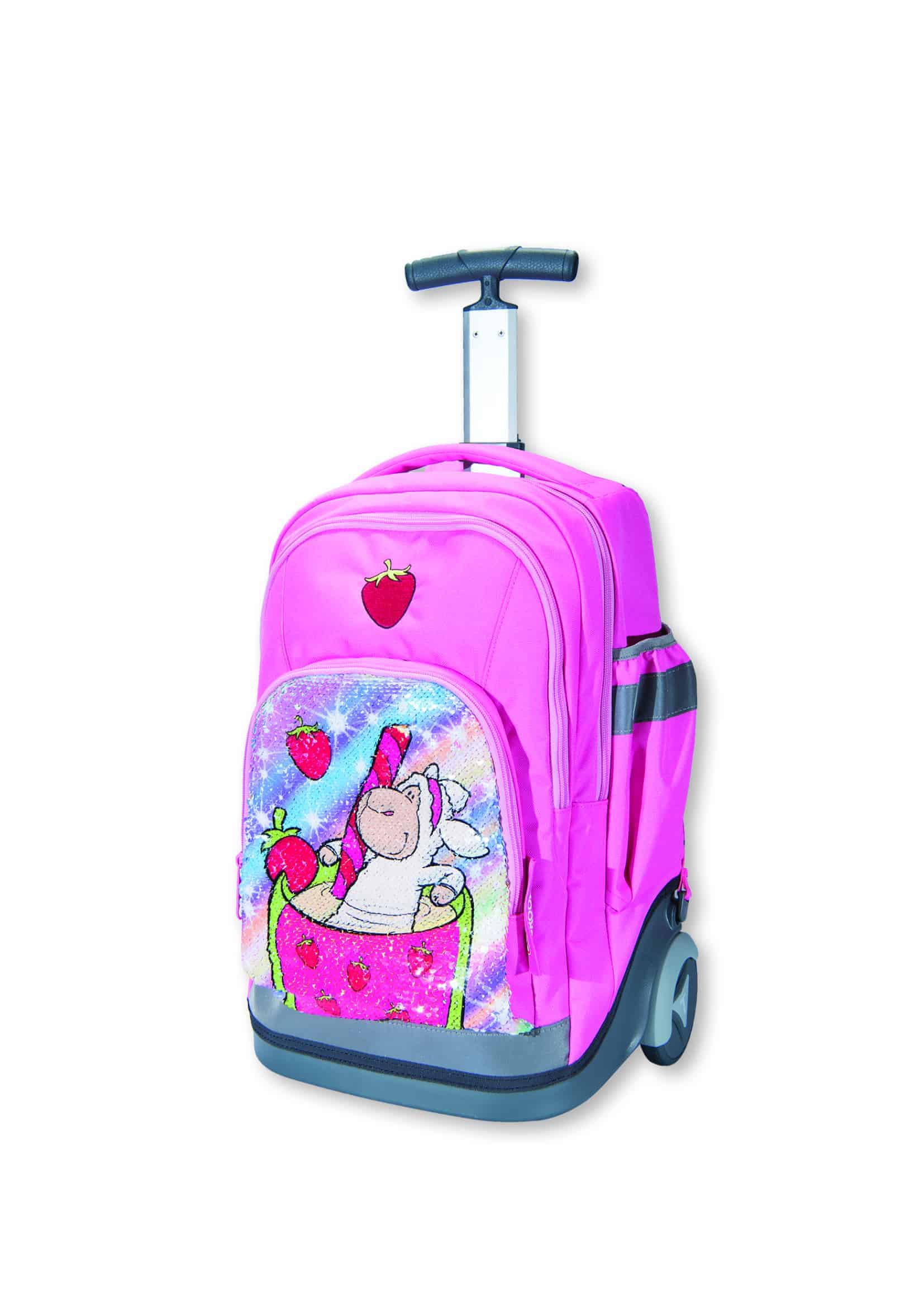 תיק טרולי לבית הספר גלגלים מובנים ניקי Nici