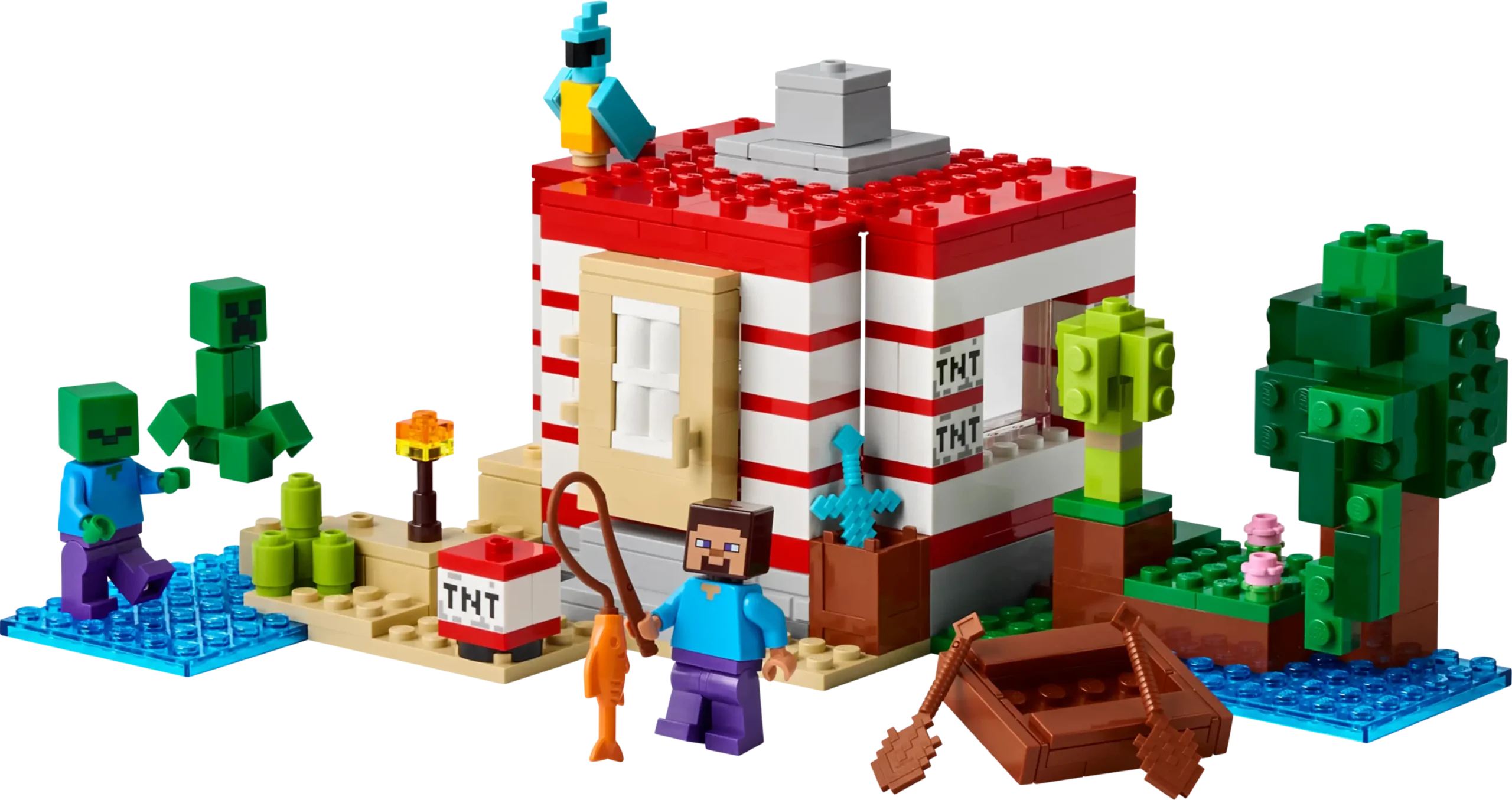 לגו Minecraft – בית הג’ונגל טי-אן-טי (21275)