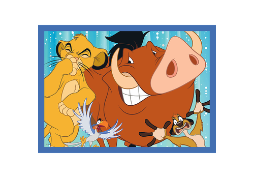 פאזל 100 שנה לדיסני סט 4 פאזלים