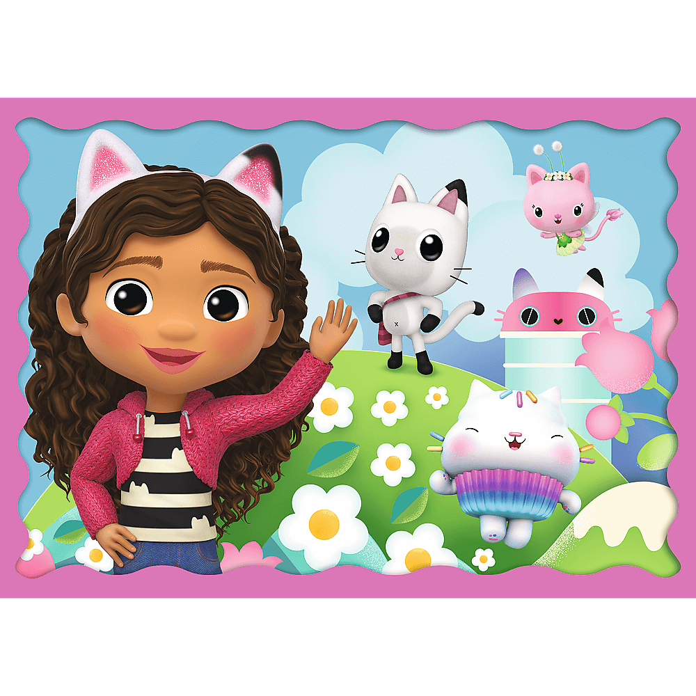 פאזל בית הבובות של גבי סט 4 פאזלים