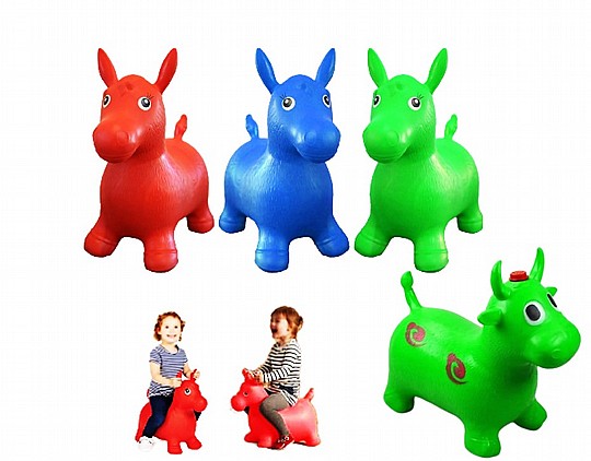 סוס/חמור/שור/אייל מגומי לרכיבה