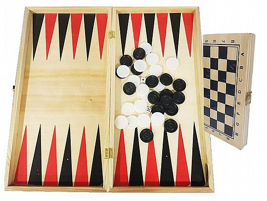 דמקה ושש בש עץ קטן כלים מפלסטיק