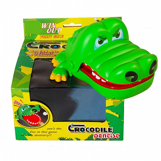 משחק תנין עם שיניים