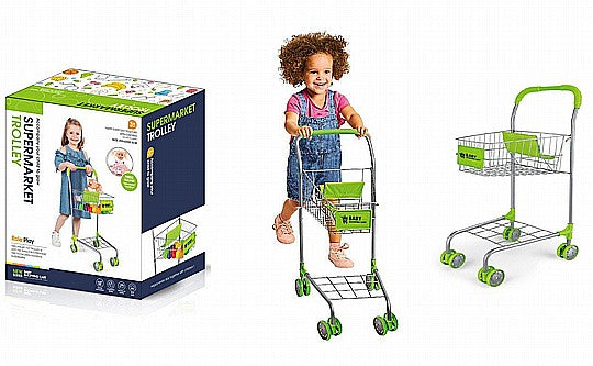 עגלת סופר ממתכת לילדים