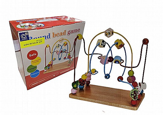 מבוך חרוזים גדול לפעוטות