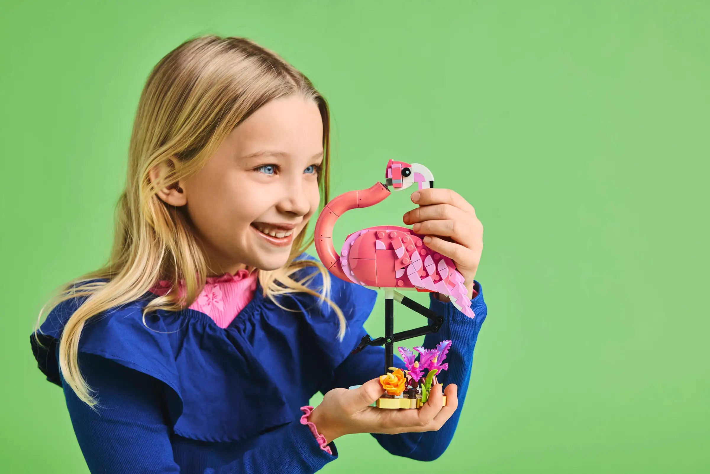 לגו קריאטור 3 ב-1 – חיות בר: פלמינגו ורוד (31170)