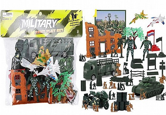 סט צבא חיילים בשקית