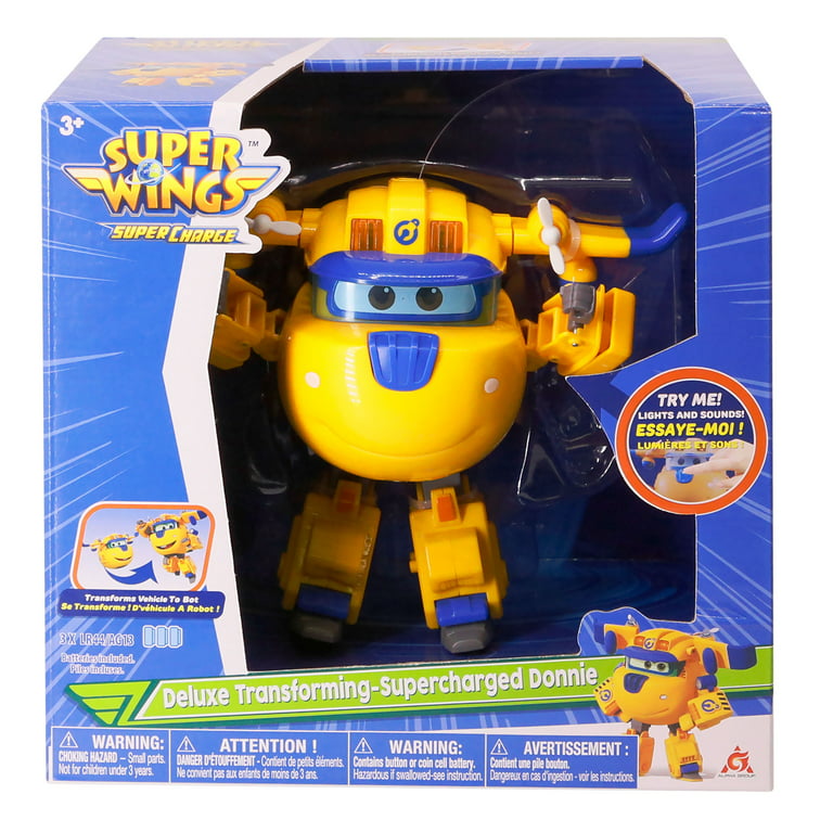 מטוס על רובוטריק גדול מנגן דוני Donnie