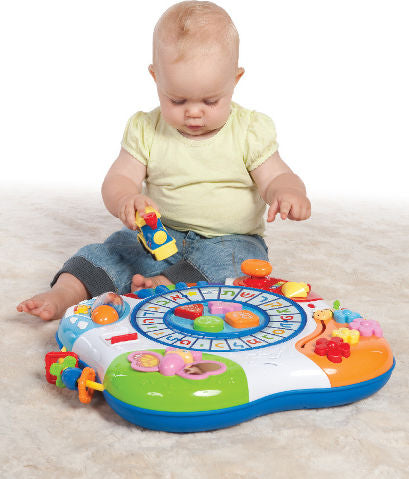 שולחן פעילות לפעוטות עם קטר winfun