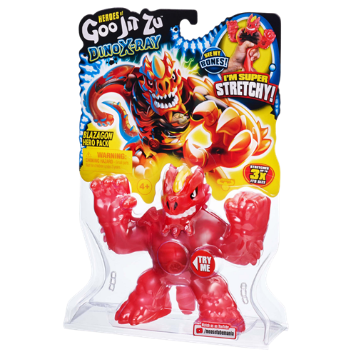 גו ג'יט זו - בובה נמתחת מפלצות ים - סטרץ' Deep Goo Sea בלזאגון - Goo Jit Zu