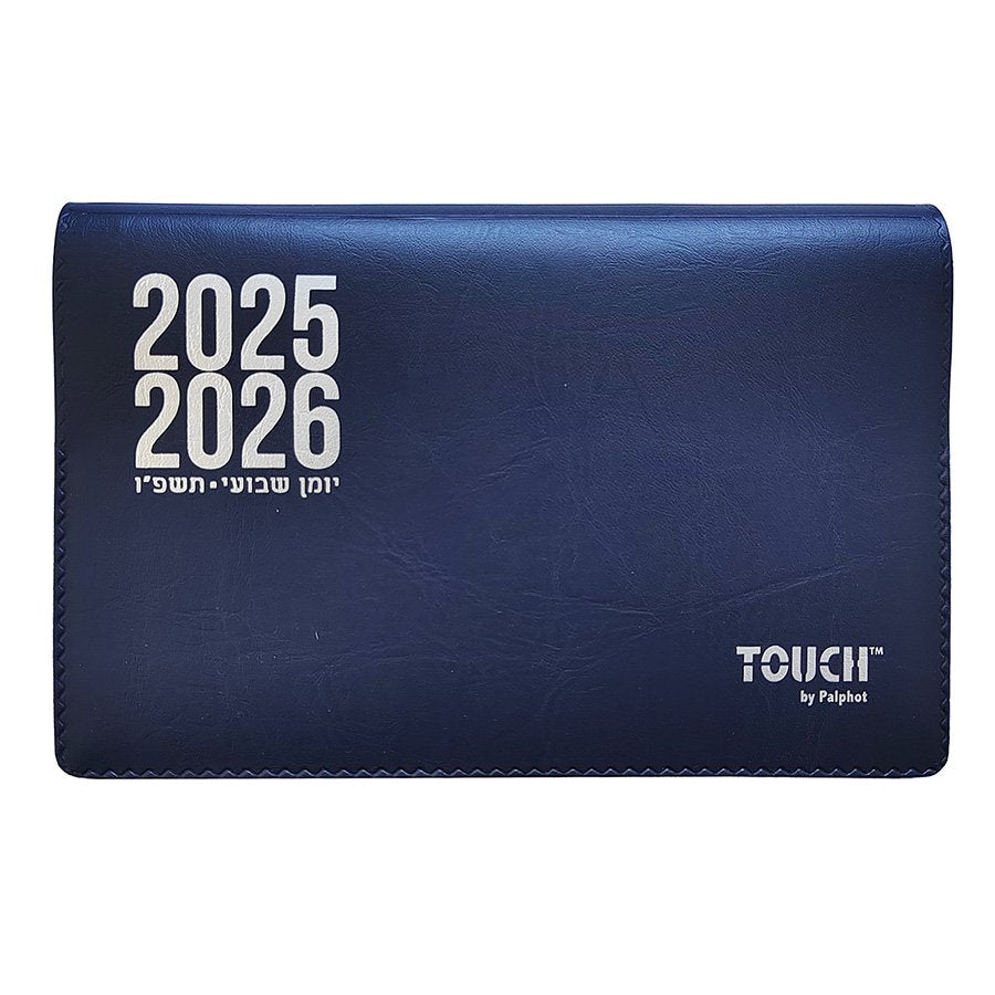 טאץ יומן 10/17 כריכה רכה ספירל שבועי