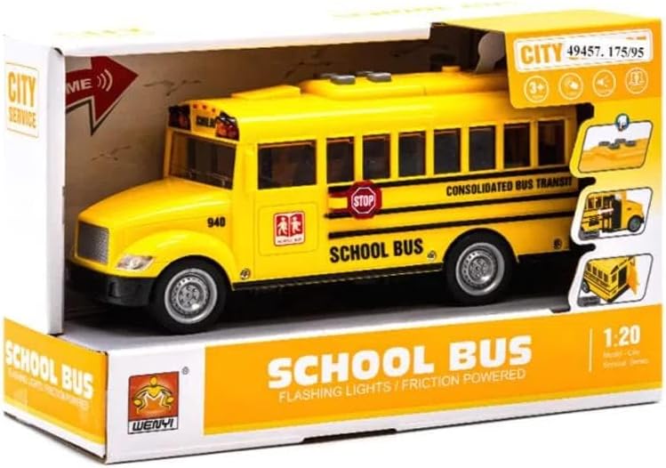 אוטובוס צהוב מאיר ומנגן