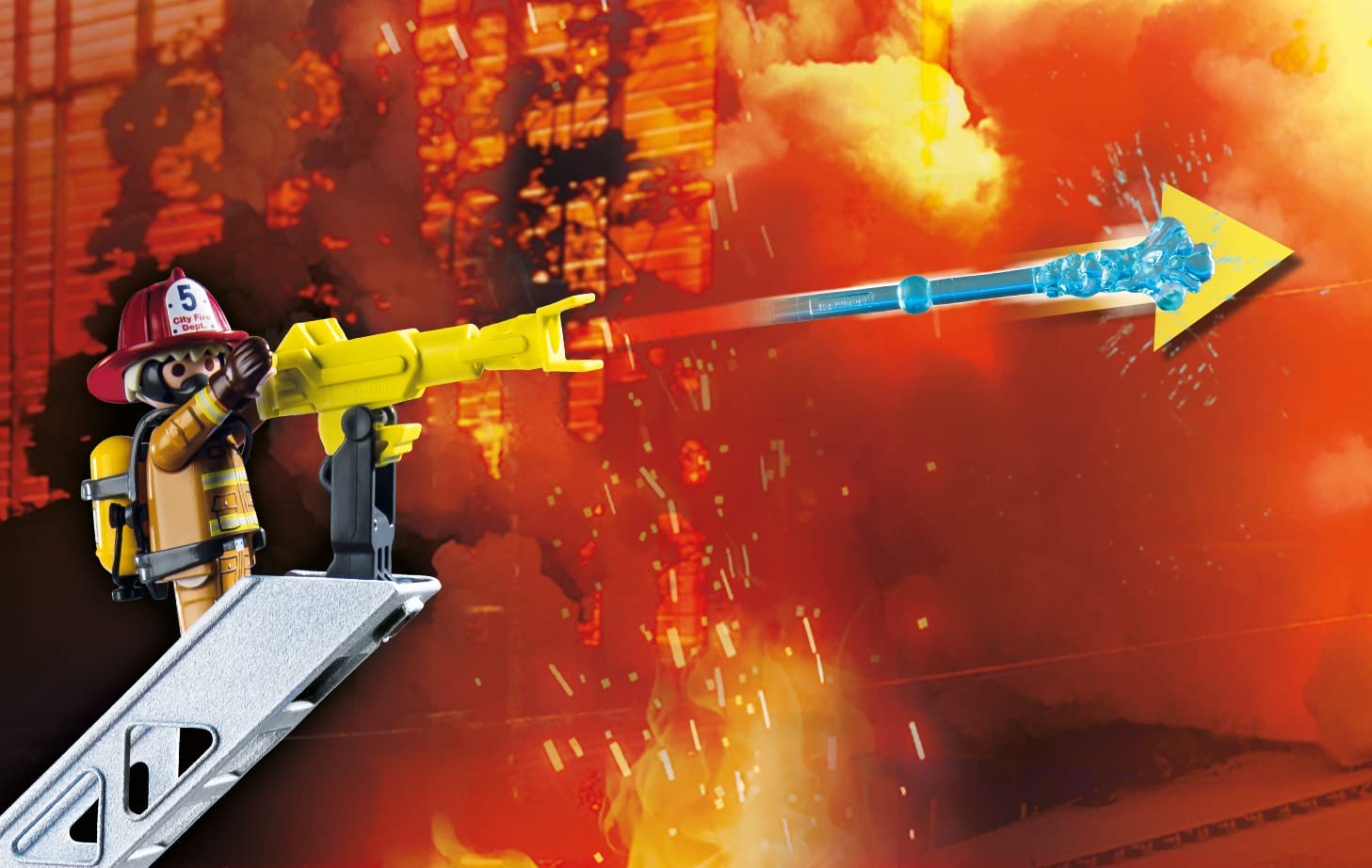 פליימוביל 71233 כבאית עם אורות וצלילים