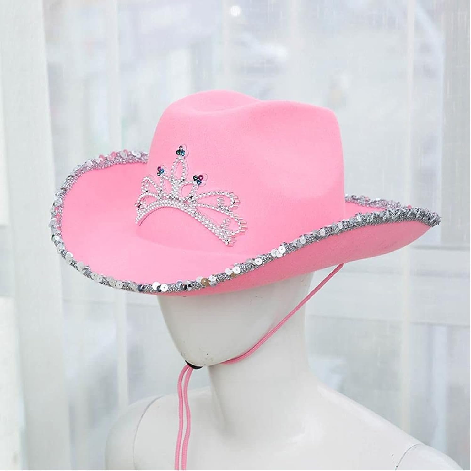 כובע קאובוי ורוד