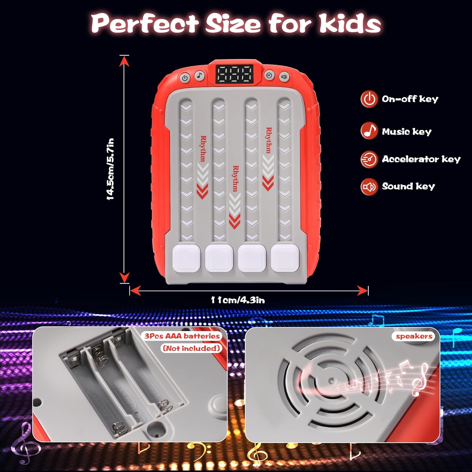 שטיח ריקודים ידני קטן