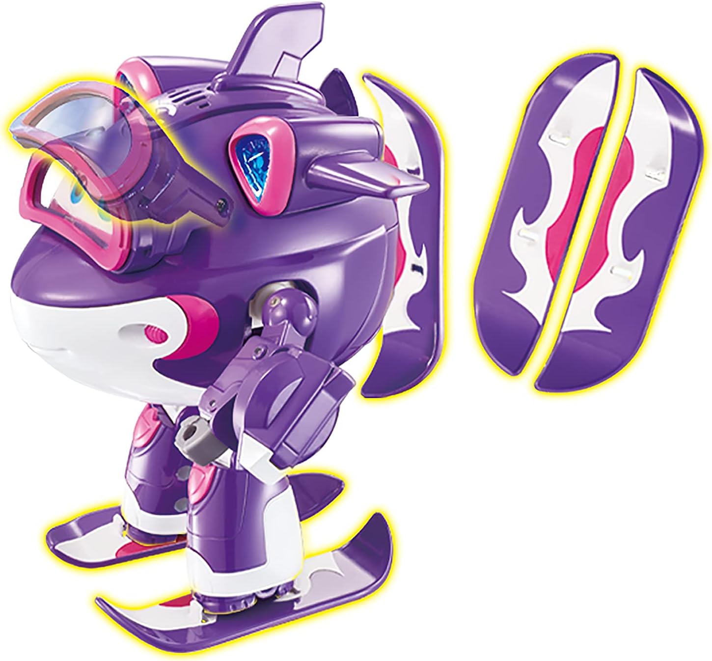 מטוס על רובוטריק גדול מנגן קריסטל Crystal