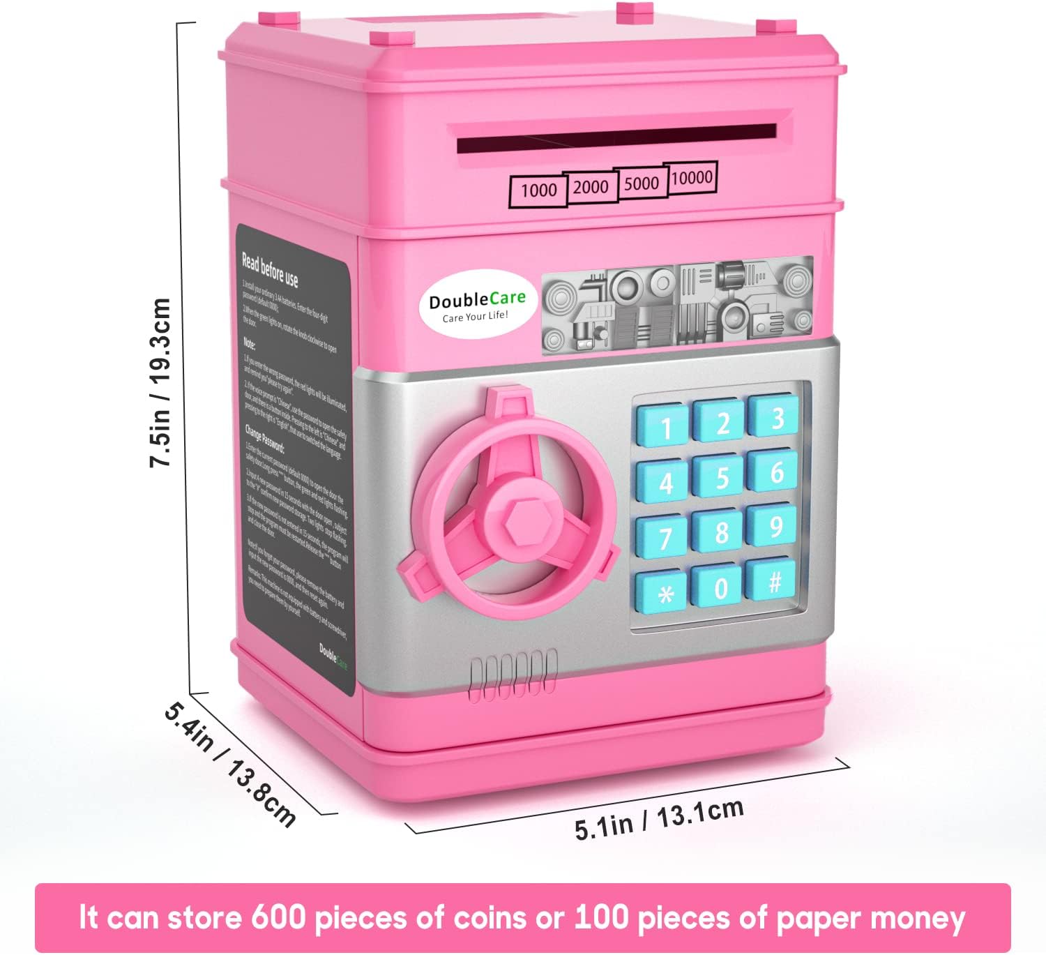 כספת אלקטרונית לילדים עם קוד