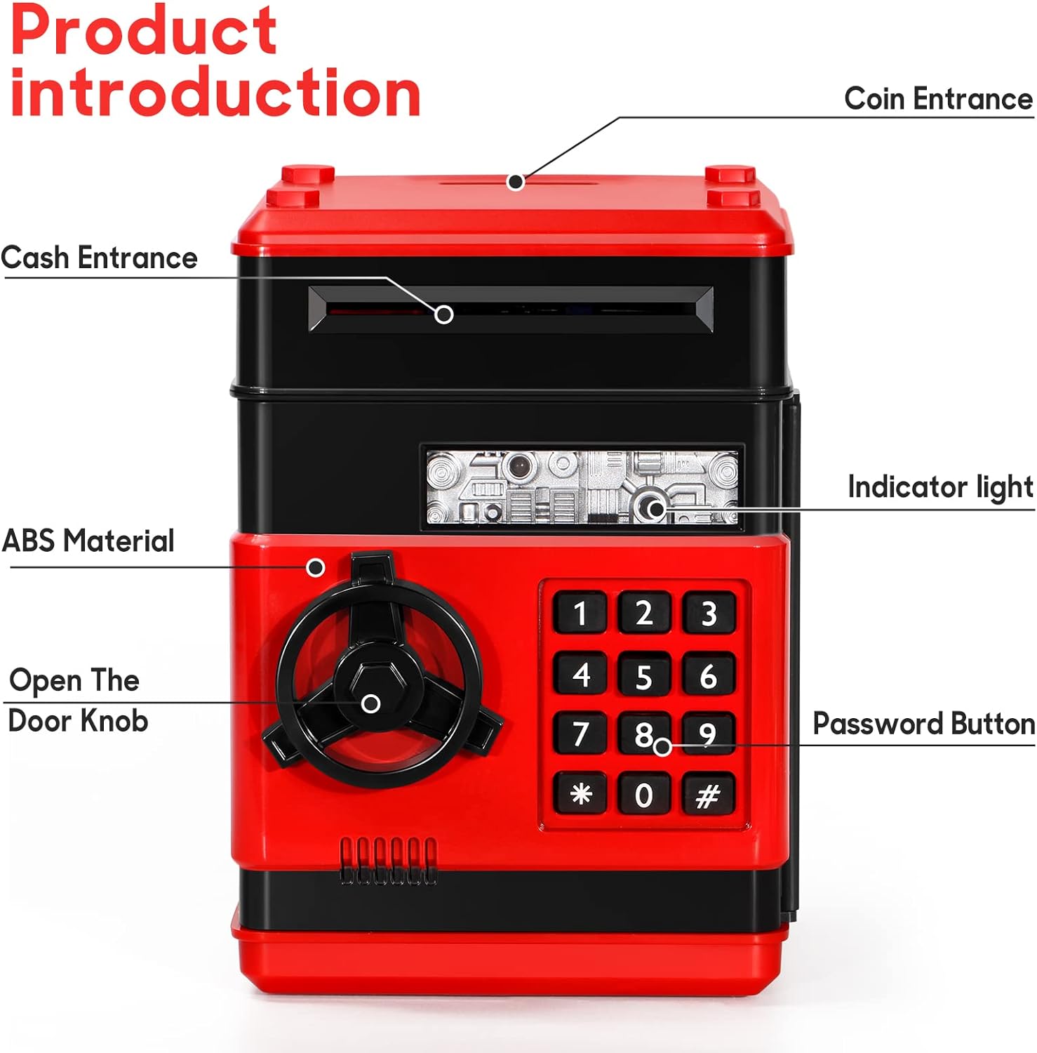 כספת אלקטרונית לילדים עם קוד
