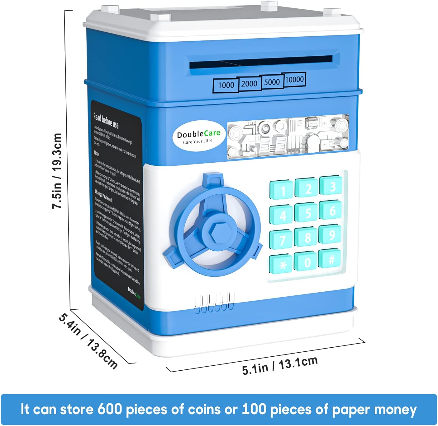 כספת אלקטרונית לילדים עם קוד