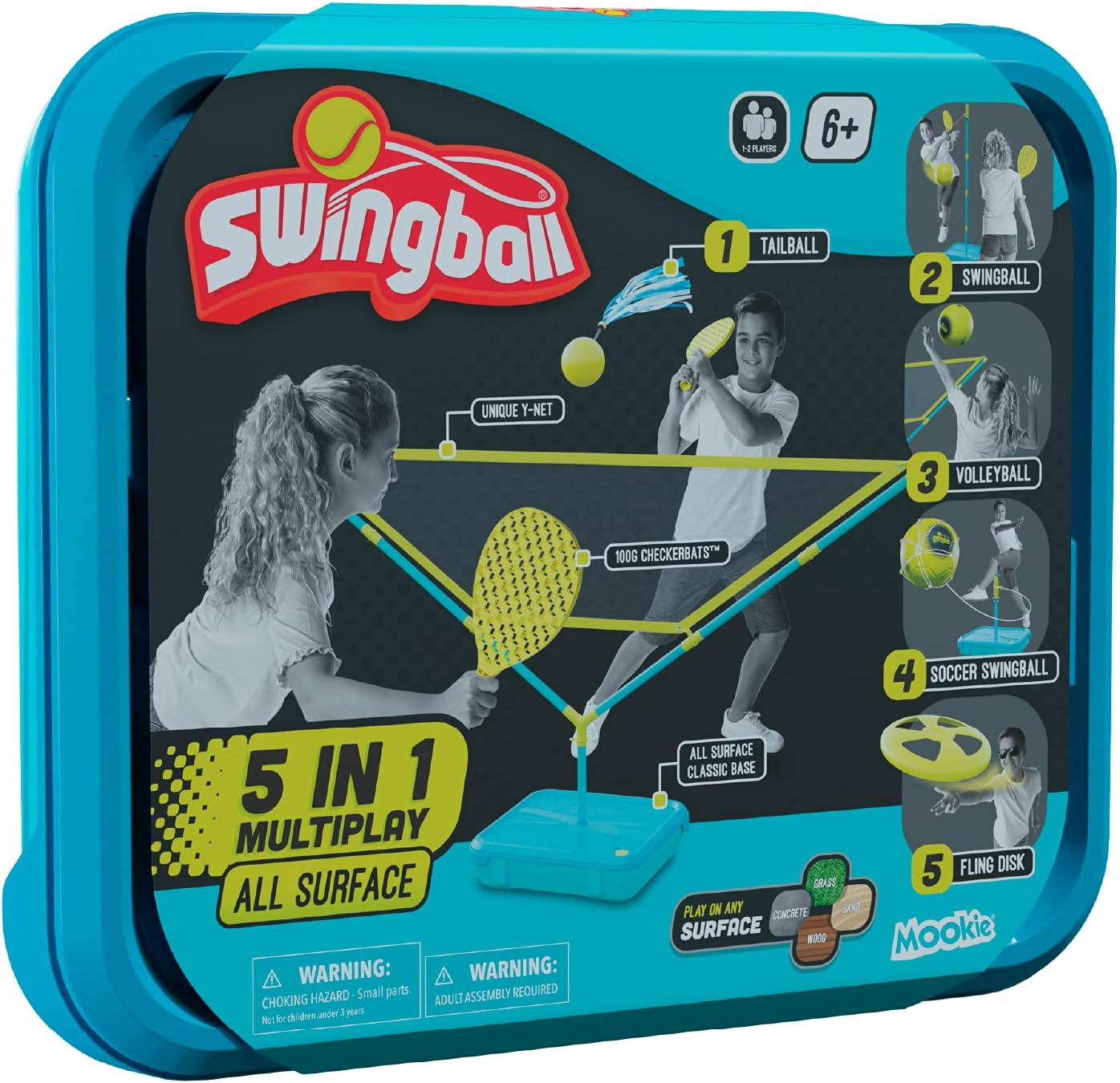 סווינג בול 5 משחקים בערכה Swingball