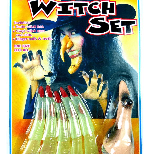 אף וציפורניים למכשפה