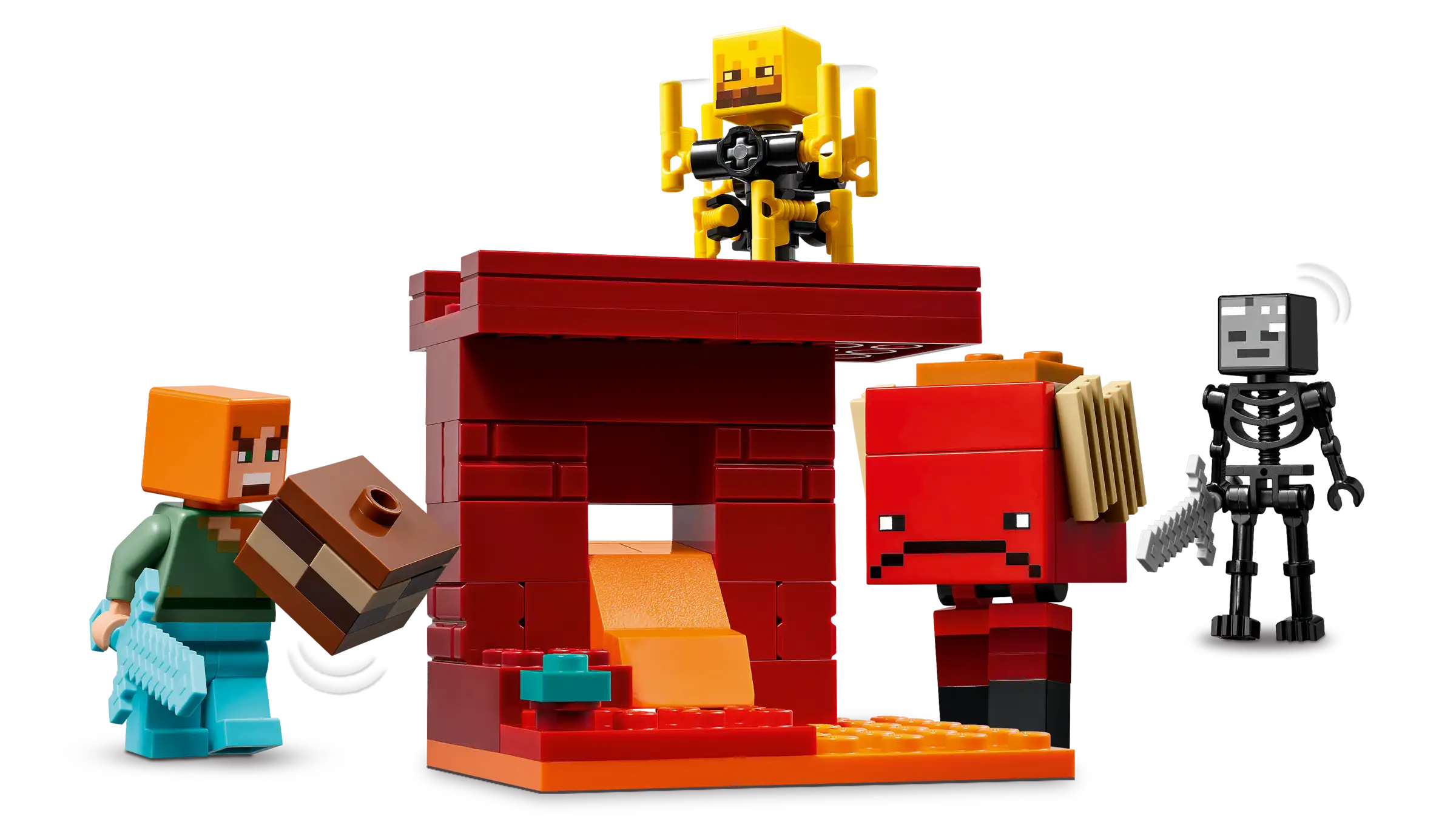 לגו Minecraft – קרב בנת’ר הלבה (21266)