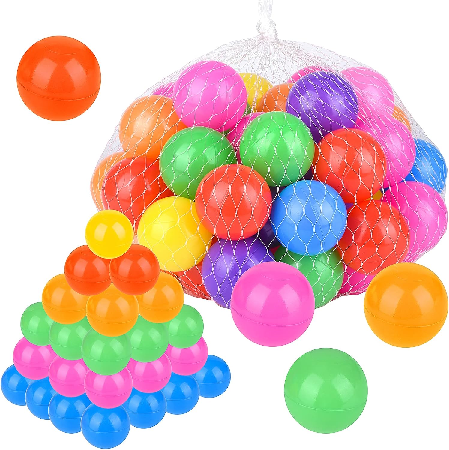 כדורים לאוהל/בריכת כדורים 50 יחידות
