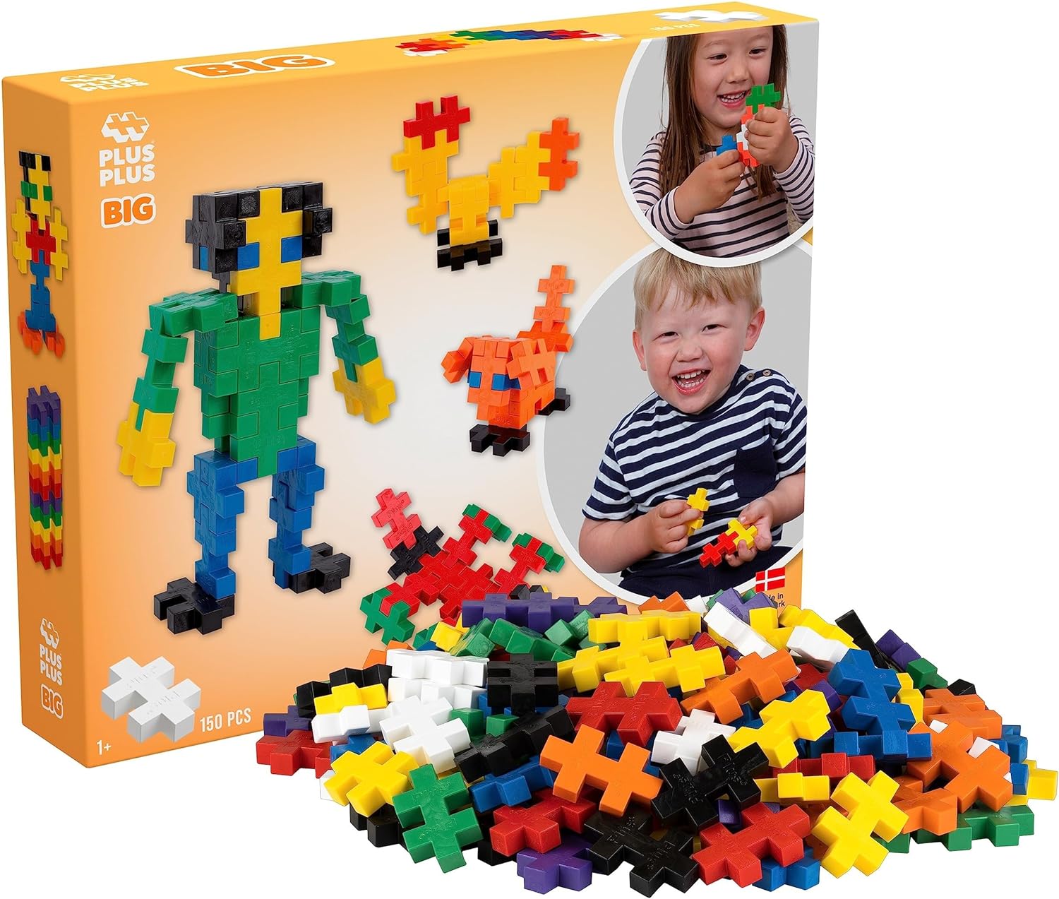 פלוס פלוס חלקים גדולים משחק הרכבה 150 חלקים