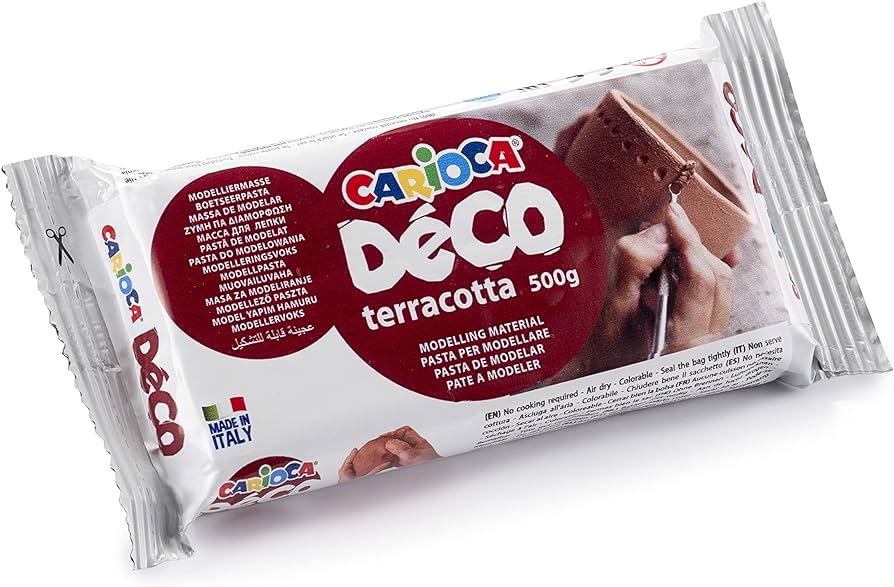 חימר חום חצי קילו