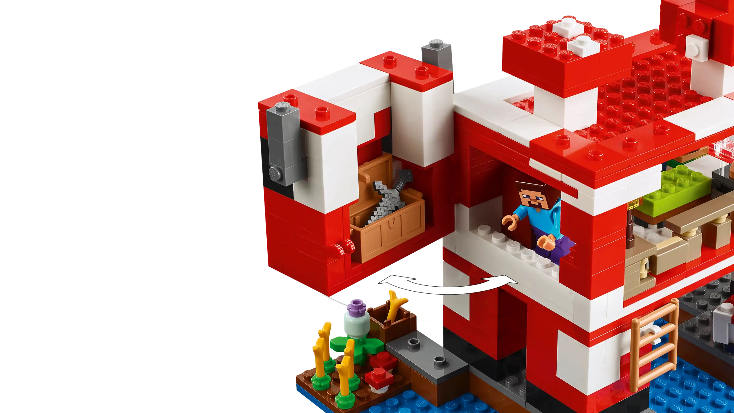 לגו Minecraft – בית המושרום (21270)