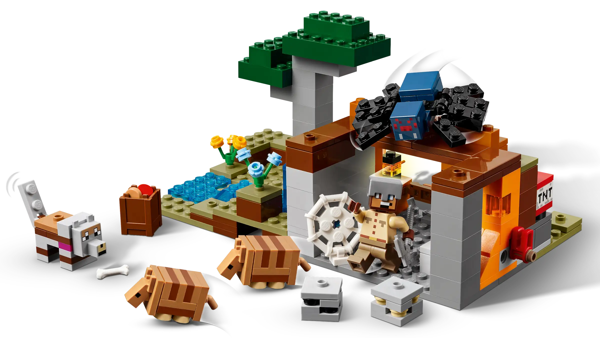 לגו Minecraft – מסע כרייה עם הארמדיל (21269)