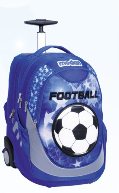 תיק מודן 2 ב1 טרולי כדורגל כוכבים