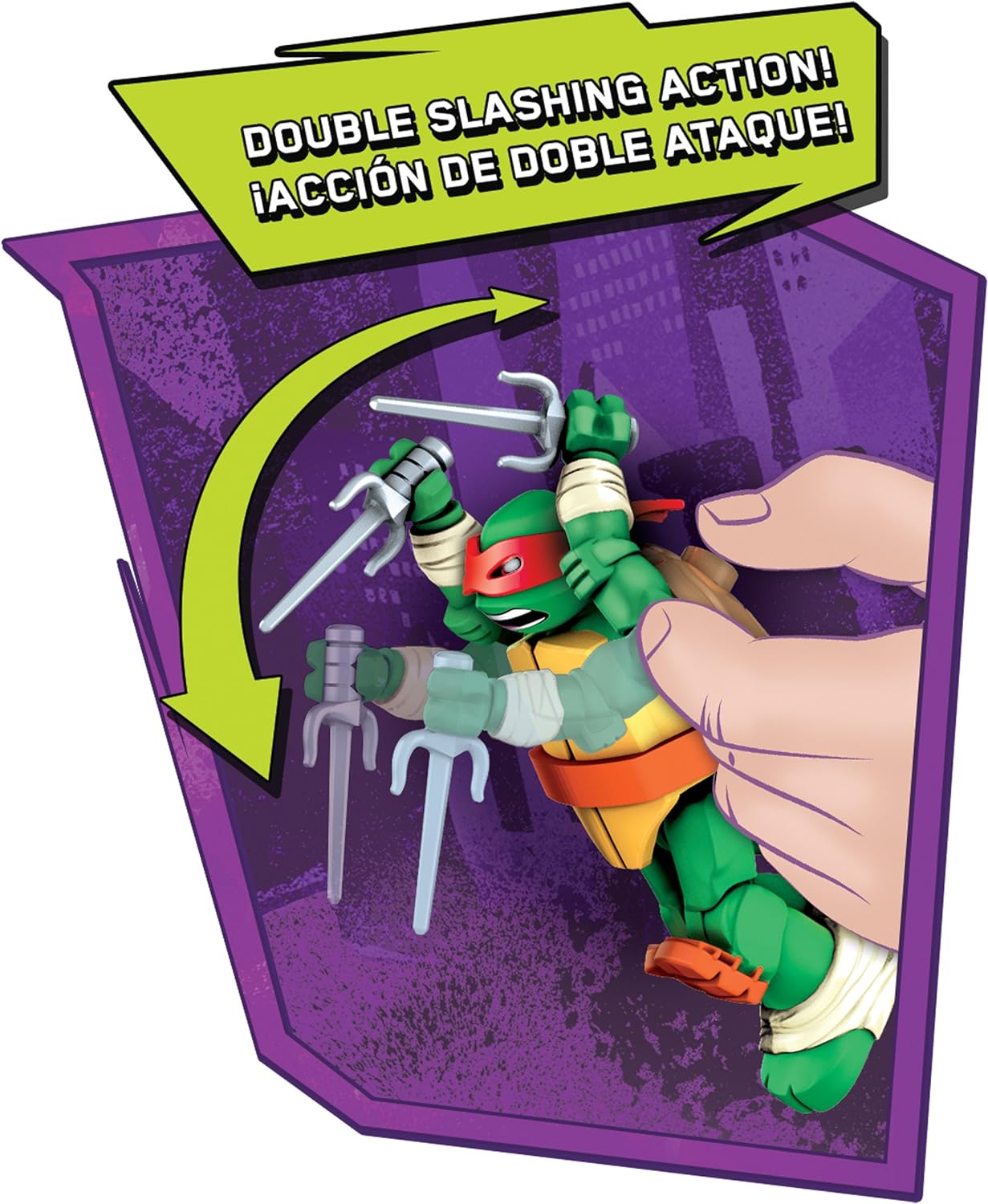 מגה בלוקס צבי הנינג'ה שרדר ורפאל