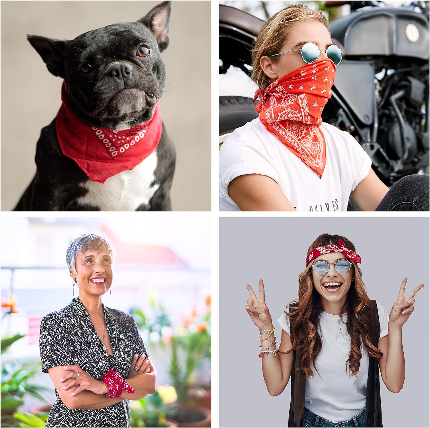 בנדנה מגוון צבעים