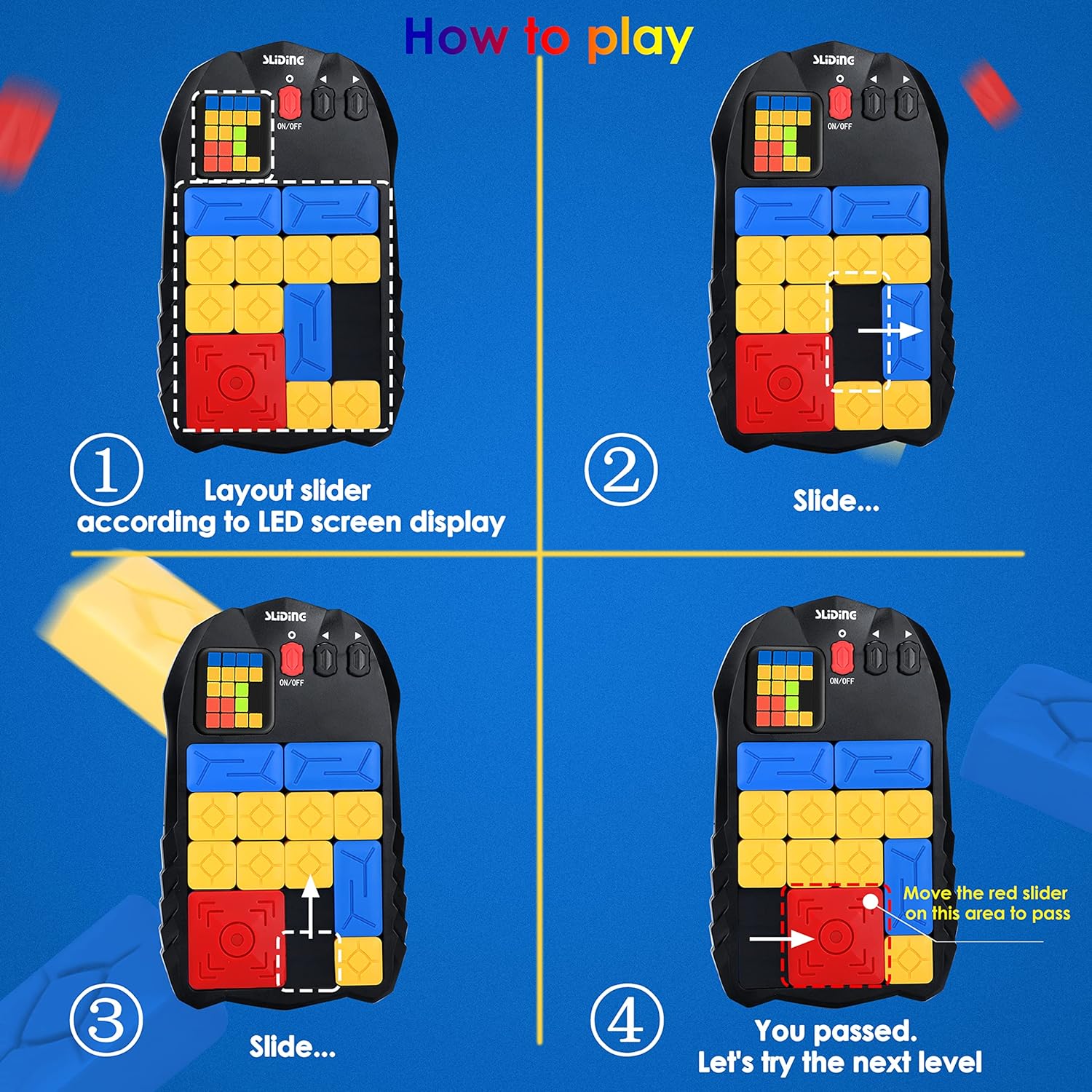 משחק IQ פקק תנועה אלקטרוני