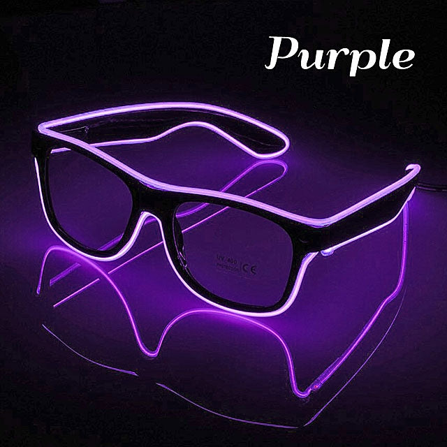 משקפיים אולטרה מאירות וזוהרות