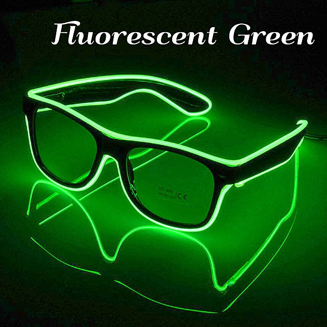 משקפיים אולטרה מאירות וזוהרות