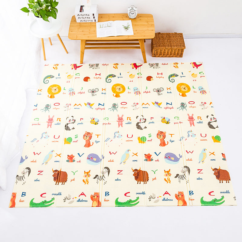 שטיח פעילות מתקפל עם תיק 200×180 ס"מ